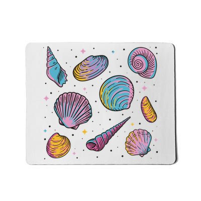 Seashells Nature Colorful Mousepad