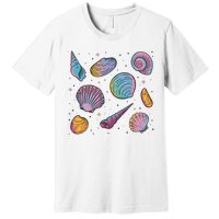 Seashells Nature Colorful Premium T-Shirt