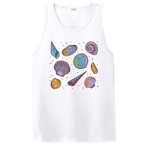 Seashells Nature Colorful PosiCharge Competitor Tank