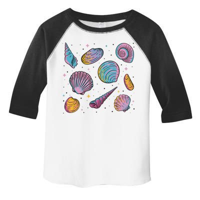 Seashells Nature Colorful Toddler Fine Jersey T-Shirt