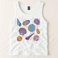 Seashells Nature Colorful Tank Top