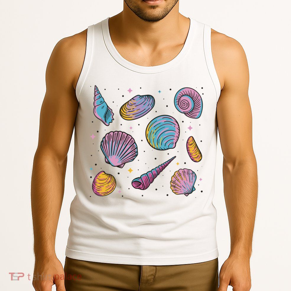 Seashells Nature Colorful Tank Top