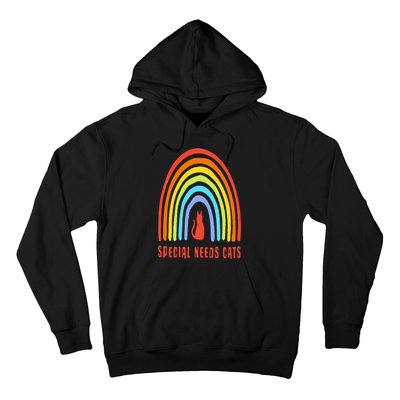 Special Needs Cats Rainbow Funny Hoodie