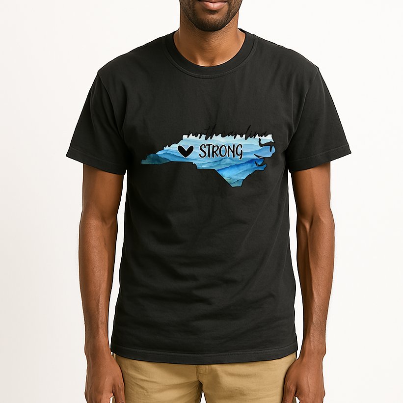 Support North Carolina Stay Western Strong Nc State Gift Tall T-Shirt