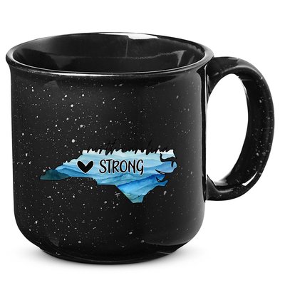 Support North Carolina Stay Western Strong Nc State Gift 15oz Campfire Ceramic Mug