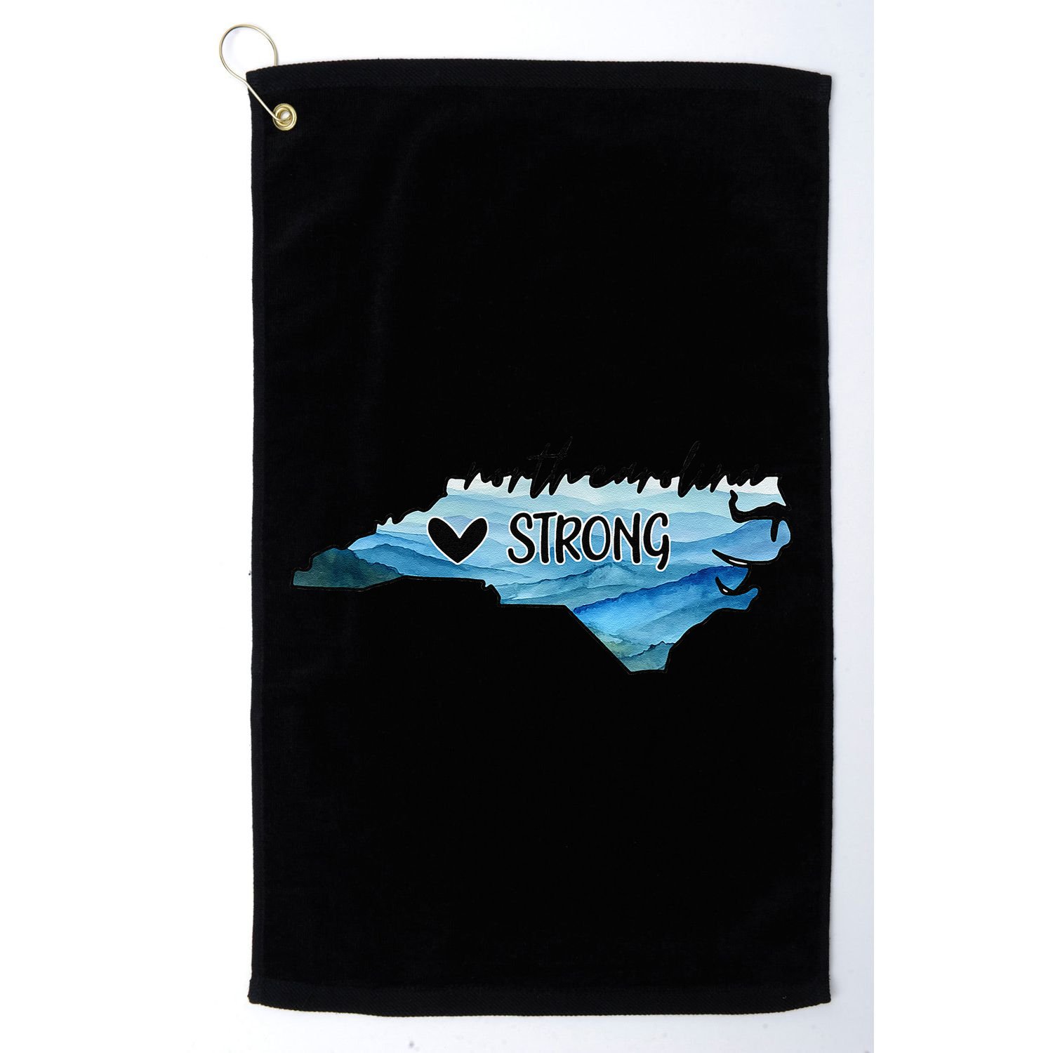 Support North Carolina Stay Western Strong Nc State Gift Golf Towel