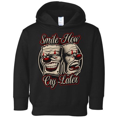 Smile Now Cry Later Drama Masks Toddler Hoodie