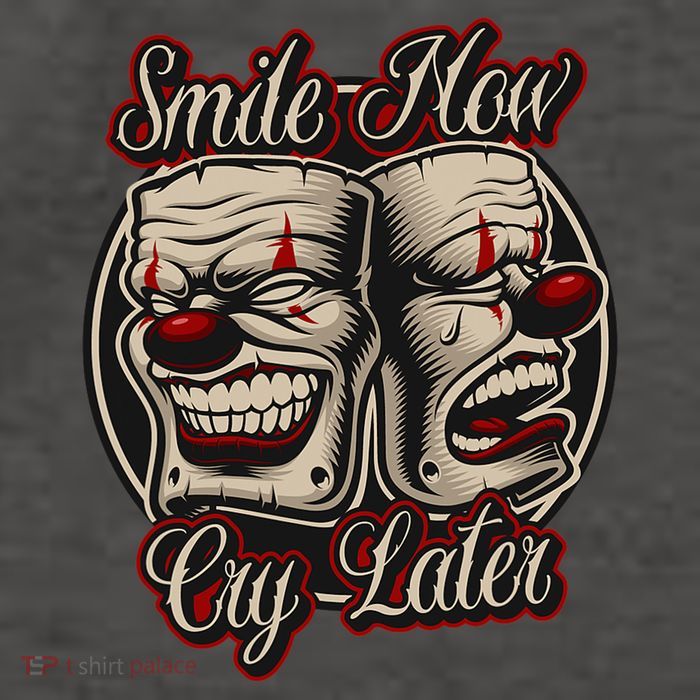 Smile Now Cry Later Drama Masks Vector Backpack