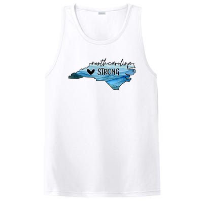 Support North Carolina Stay Western Strong Nc State PosiCharge Competitor Tank