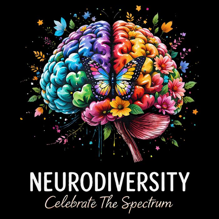 Support Neurodiversity Celebrate Spectrum Autism Awareness Drawstring Bag