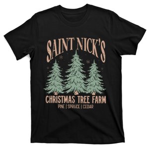 Saint Nicks Christmas Tree Farm T-Shirt