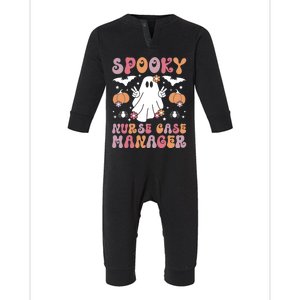 Spooky Nurse Case Ager Halloween Nursing Case Aget Cool Gift Infant Fleece One Piece