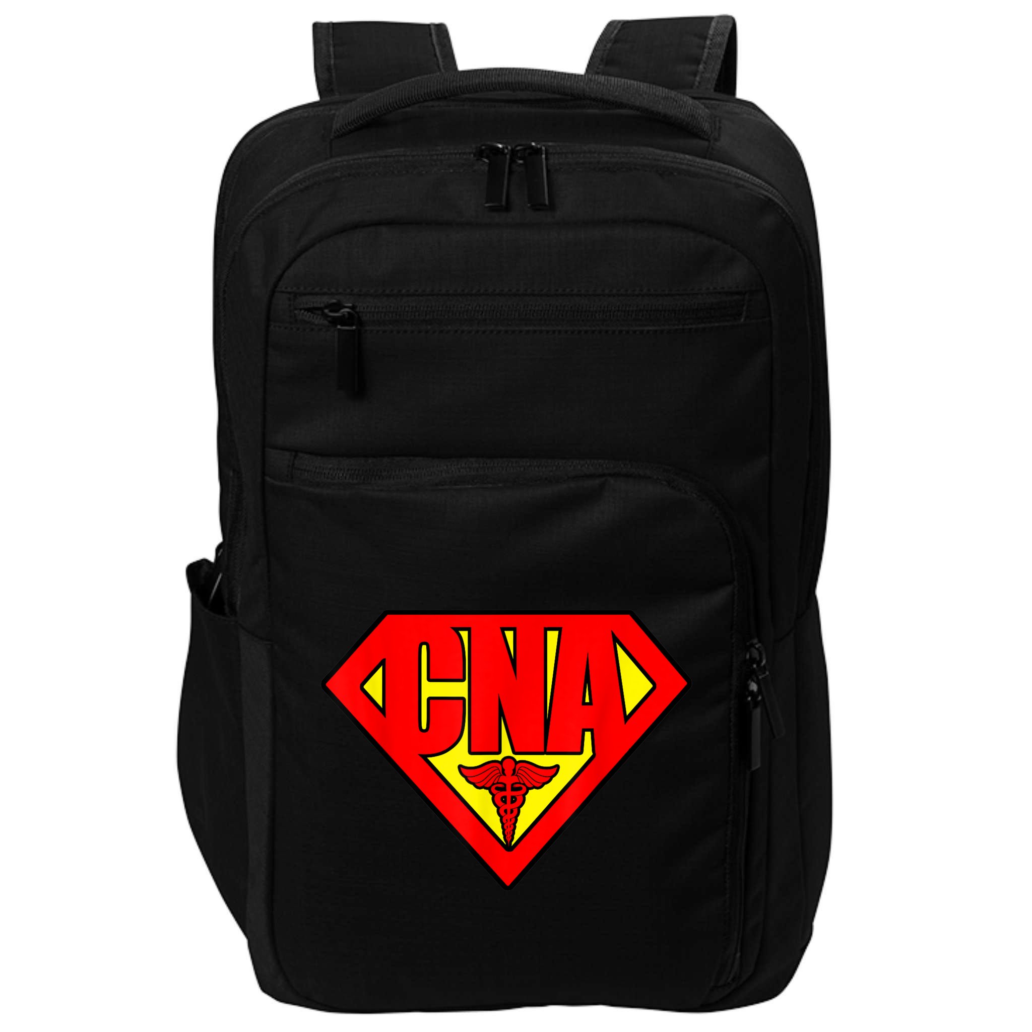 Super Nurse CNA National Nursing Assistants Nurse Hero Impact Tech Backpack
