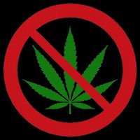 Say No Cannabis Anti Marijuana Design Retro Anti Weed City Backpack
