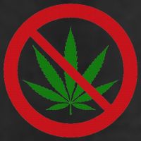 Say No Cannabis Anti Marijuana Design Retro Anti Weed Adult Drive Performance Visor