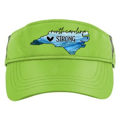 Support North Carolina Stay Western Strong Nc State Adult Drive Performance Visor