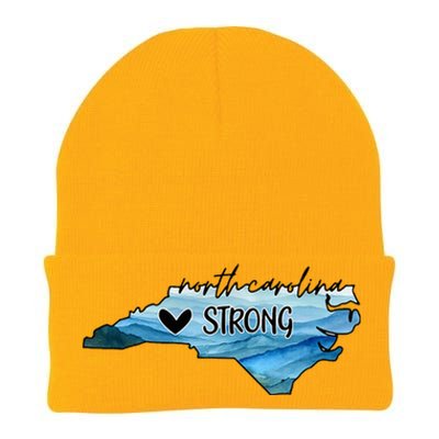 Support North Carolina Stay Western Strong Nc State Knit Cap Winter Beanie