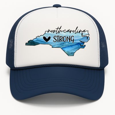 Support North Carolina Stay Western Strong Nc State Trucker Hat