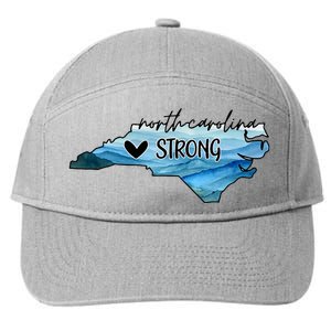 Support North Carolina Stay Western Strong Nc State 7-Panel Snapback Hat