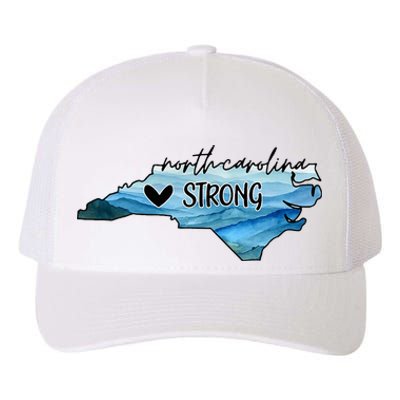 Support North Carolina Stay Western Strong Nc State Yupoong Adult 5-Panel Trucker Hat