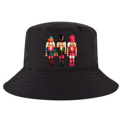 Sequin Nutcracker Christmas Xmas Cool Comfort Performance Bucket Hat