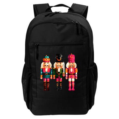 Sequin Nutcracker Christmas Xmas Daily Commute Backpack
