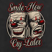 Smile Now Cry Later Drama Masks Cool Comfort Performance Bucket Hat
