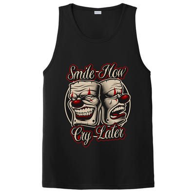 Smile Now Cry Later Drama Masks PosiCharge Competitor Tank
