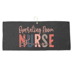 Surgical Nurse Cute Nursing Or Nurse Operating Room Nurse Gift Large Microfiber Waffle Golf Towel