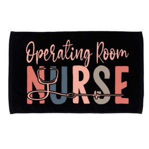 Surgical Nurse Cute Nursing Or Nurse Operating Room Nurse Gift Microfiber Hand Towel