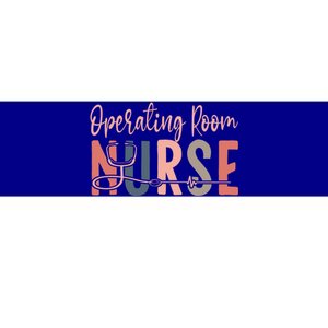 Surgical Nurse Cute Nursing Or Nurse Operating Room Nurse Gift Bumper Sticker