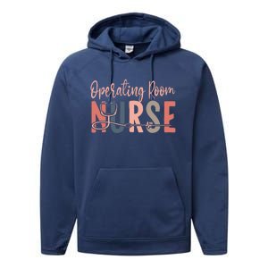 Surgical Nurse Cute Nursing Or Nurse Operating Room Nurse Gift Performance Fleece Hoodie