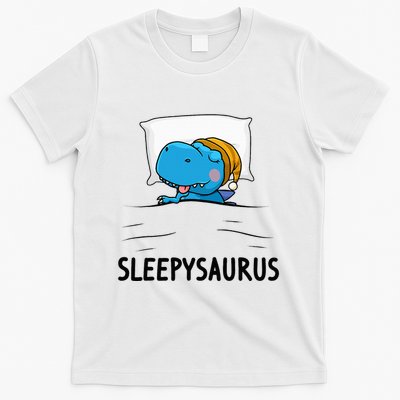 Sleepysaurus Nightgown Cute Dinosaur Pajama for a Cozy Sleep T-Shirt