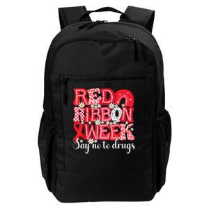 Say Not Drug Free Say Yes Kindness Red Ribbon Week Rainbow Daily Commute Backpack