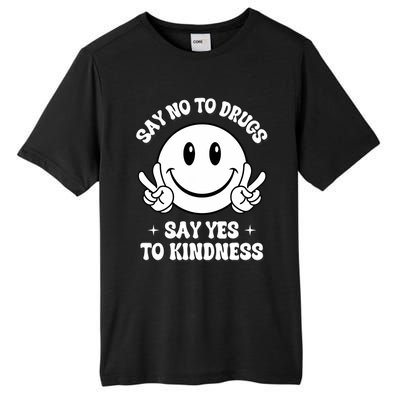 Say Not Drugfree Say Yes To Kindness Red Ribbon Week Tall Fusion ChromaSoft Performance T-Shirt