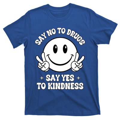 Say Not Drugfree Say Yes To Kindness Red Ribbon Week T-Shirt