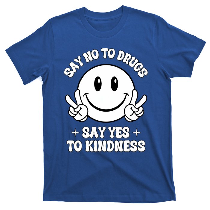 Say Not Drugfree Say Yes To Kindness Red Ribbon Week T-Shirt