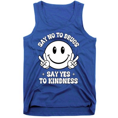 Say Not Drugfree Say Yes To Kindness Red Ribbon Week Tank Top