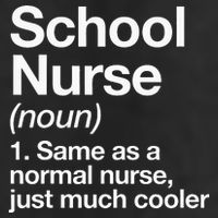 School Nurse Definition Back To School First Day 7 Panel Mesh Trucker Snapback Hat