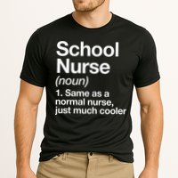 School Nurse Definition Back To School First Day Cooling Performance Crew T-Shirt