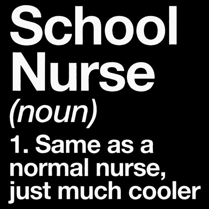 School Nurse Definition Back To School First Day Cooling Performance Crew T-Shirt