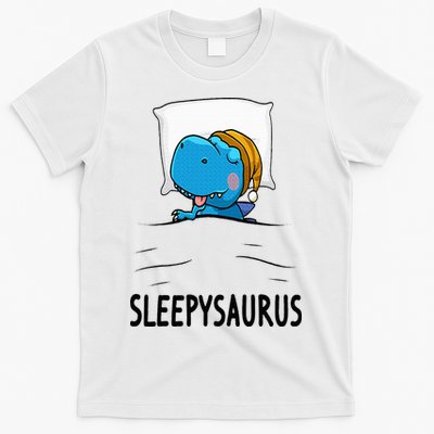 Sleepysaurus nightshirt Dinosaur Dino TRex nightgown Sleep T-Shirt