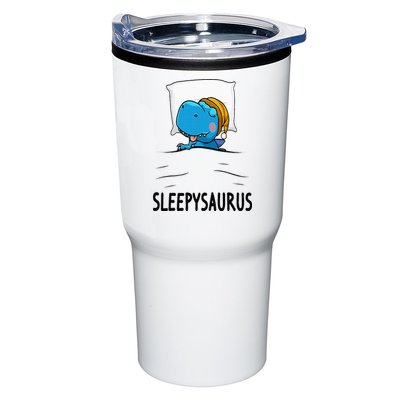 Sleepysaurus nightshirt Dinosaur Dino TRex nightgown Sleep Tumbler