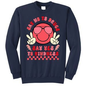 Say Not Drug Free Say Yes To Kindness Red Ribbon Week Sweatshirt