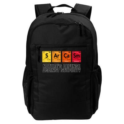 Sarcasm Natures Defense Against Stupidity Daily Commute Backpack