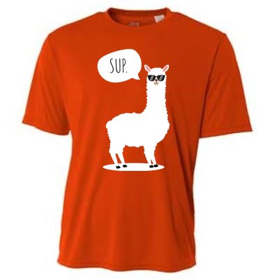 Sup No Drama Llama Alpaca Cooling Performance Crew T-Shirt