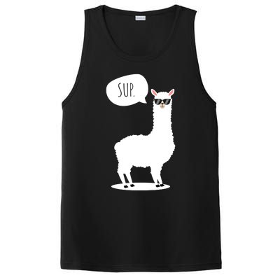 Sup No Drama Llama Alpaca PosiCharge Competitor Tank