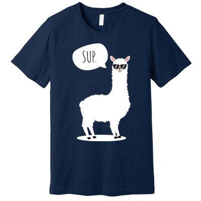 Sup No Drama Llama Alpaca Premium T-Shirt