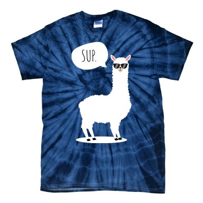 Sup No Drama Llama Alpaca Tie-Dye T-Shirt