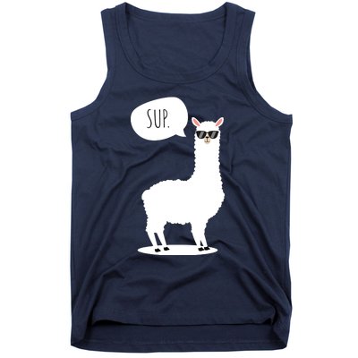 Sup No Drama Llama Alpaca Tank Top